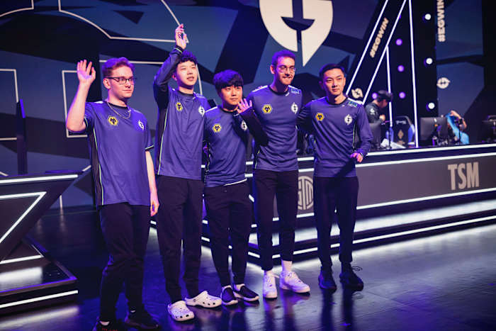 Week two of the 2023 LCS Spring Split on February 2, 2023 at Riot Games Arena. (Photo by Colin Young-Wolff/Riot Games)